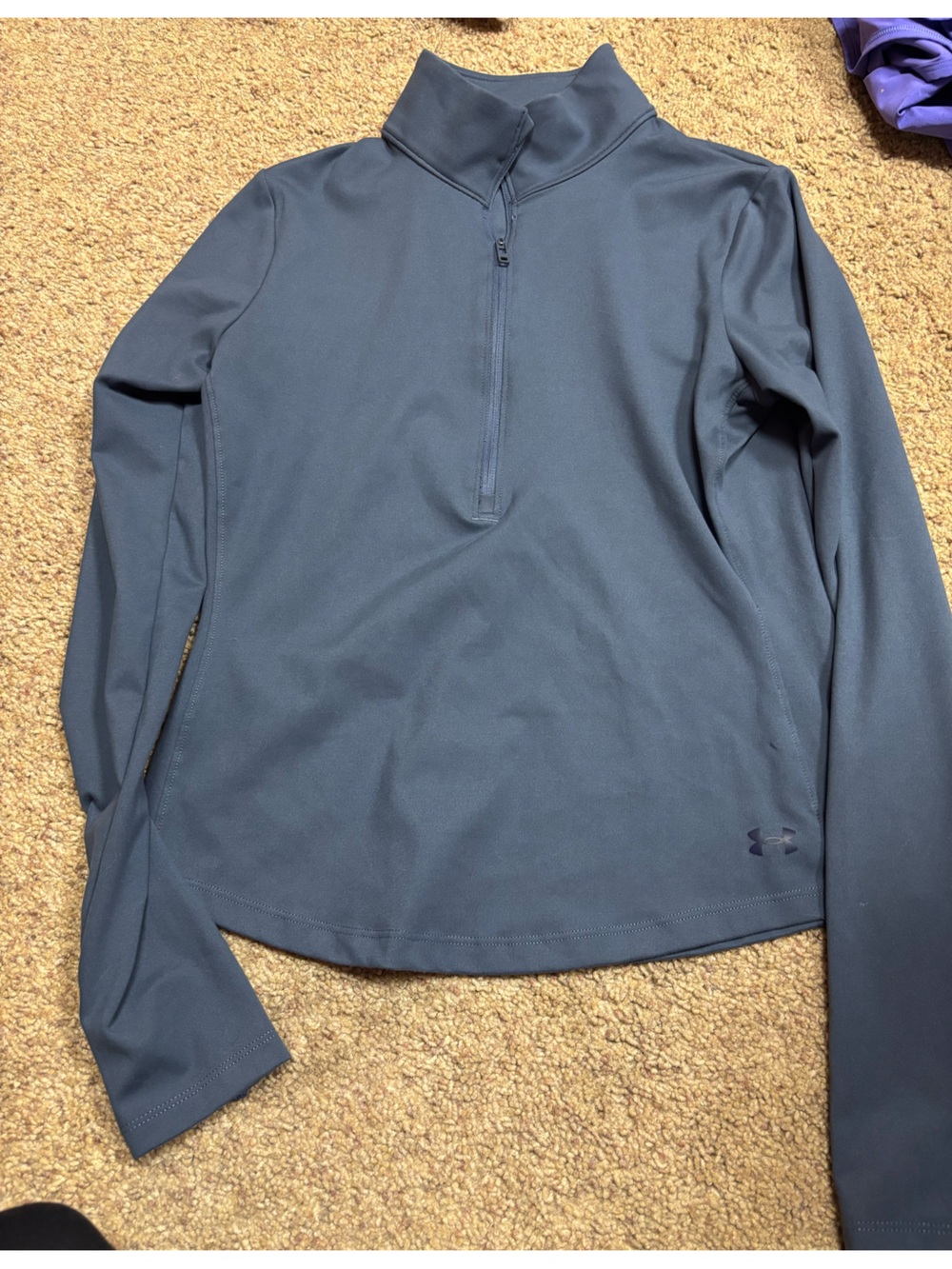 Under Armour Women’s Dark Navy Performance Pullover Jacket
